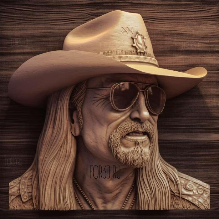 Kid Rock 2 stl model for CNC